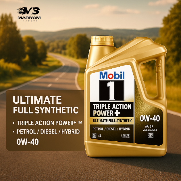 Mobil 1™ Triple Action Power+ 0W-40 (4L)