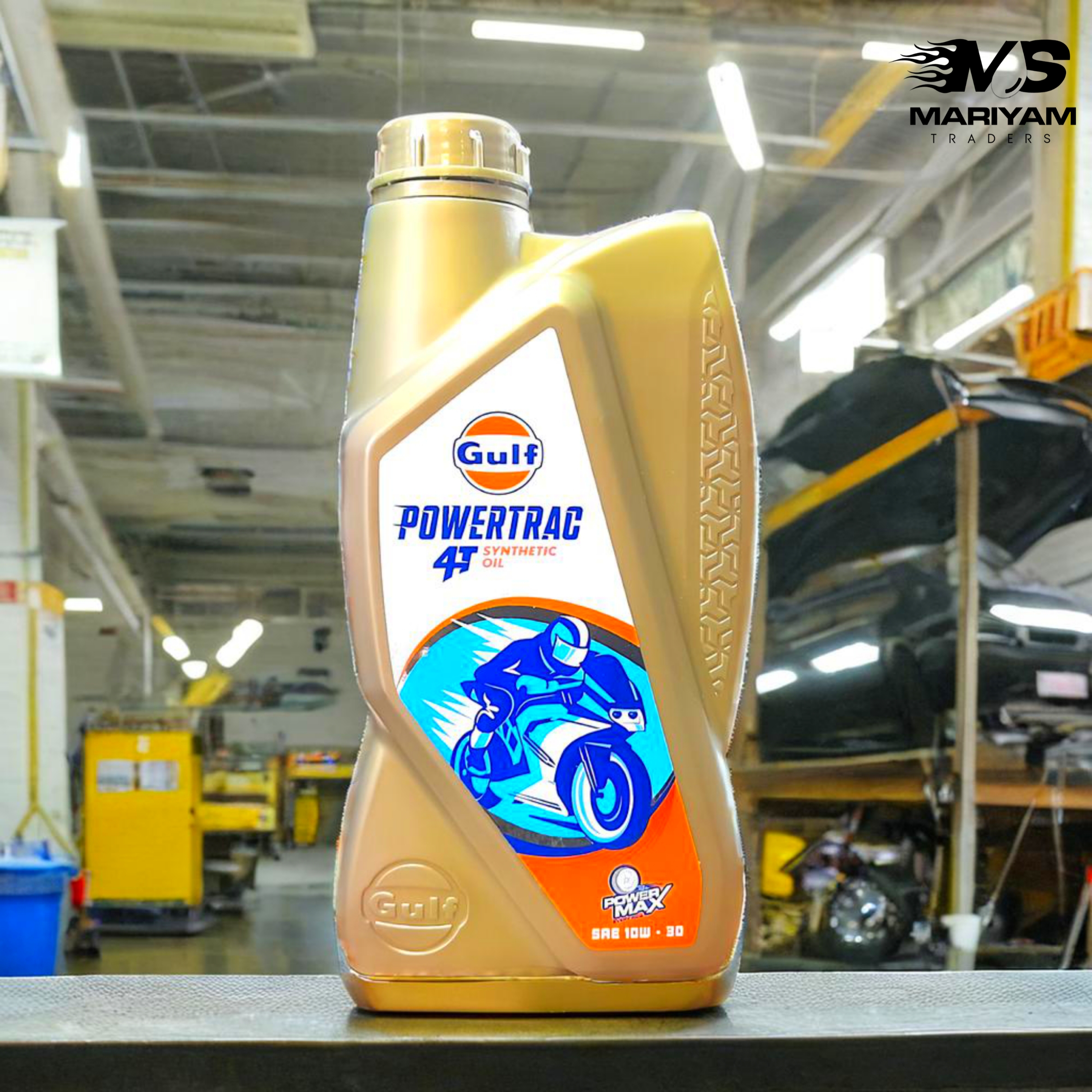 Gulf Powertrac 4T 10W-30 1L
