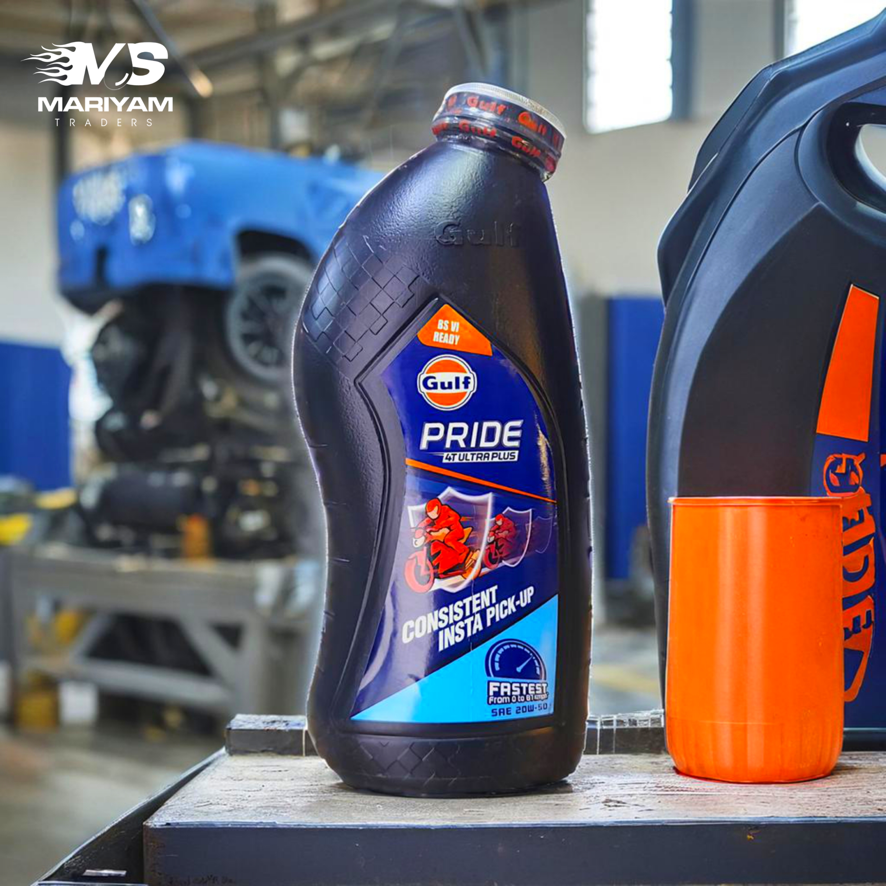 Gulf Pride 4T Ultra Plus 20W50 900ml