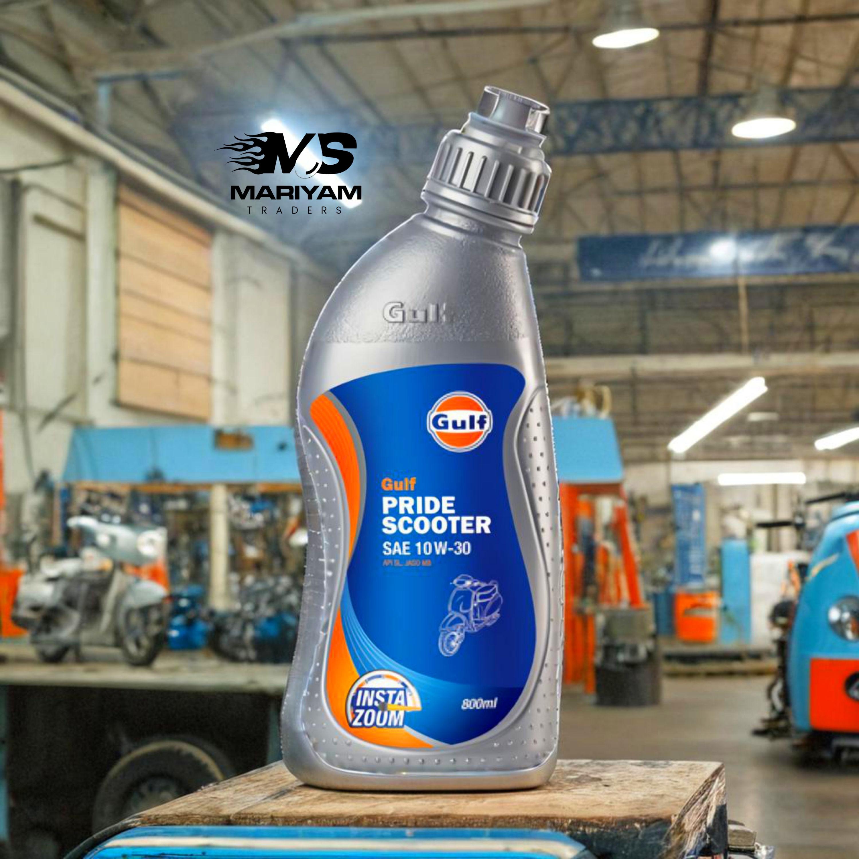 Gulf Pride Scooter SAE 10W-30 800ml