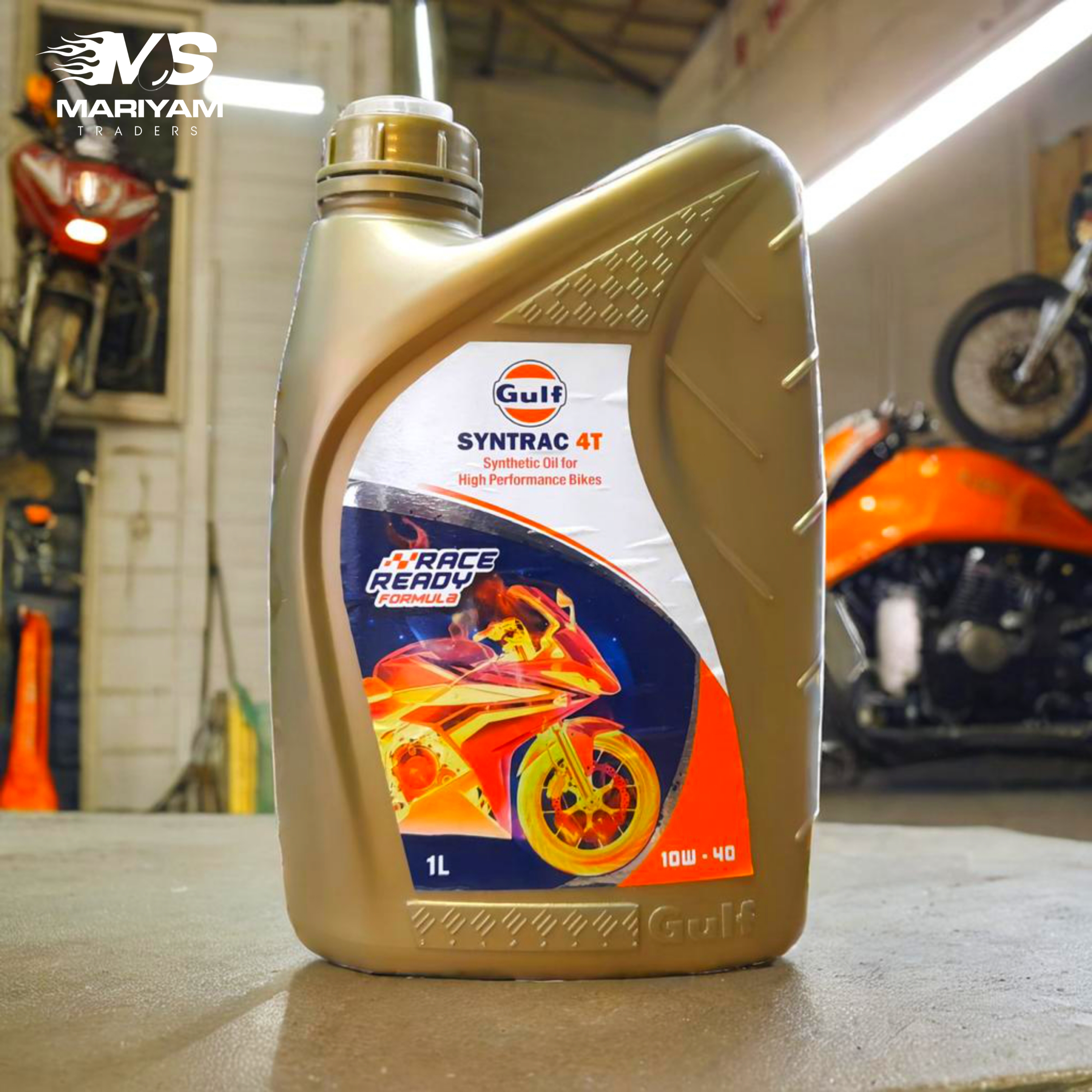 Gulf Syntrac 4T 10W40 1L