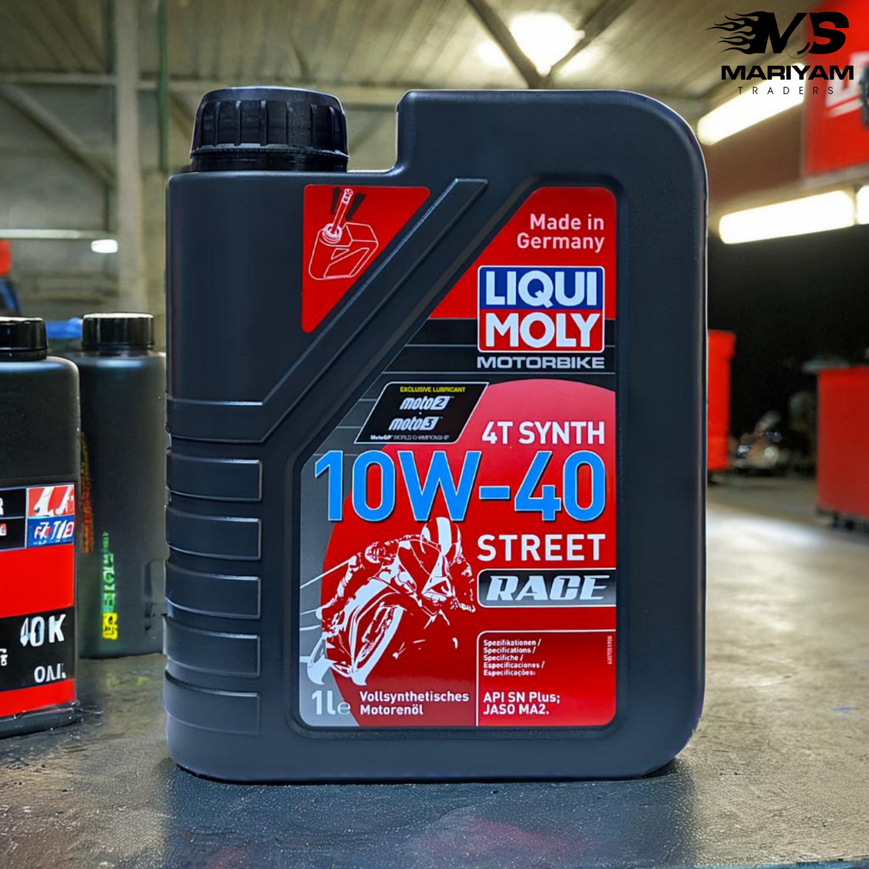 Liqui Moly 4T Synth 10W-40 Street Race, 1L