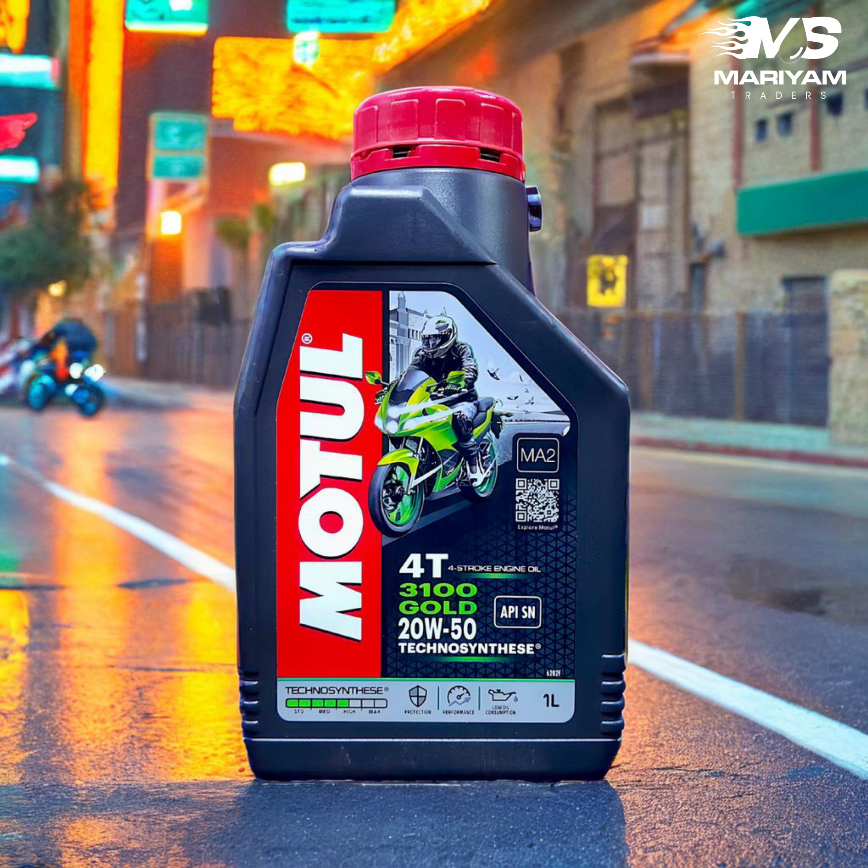 Motul 3100 Gold 4T 20W-50 1L