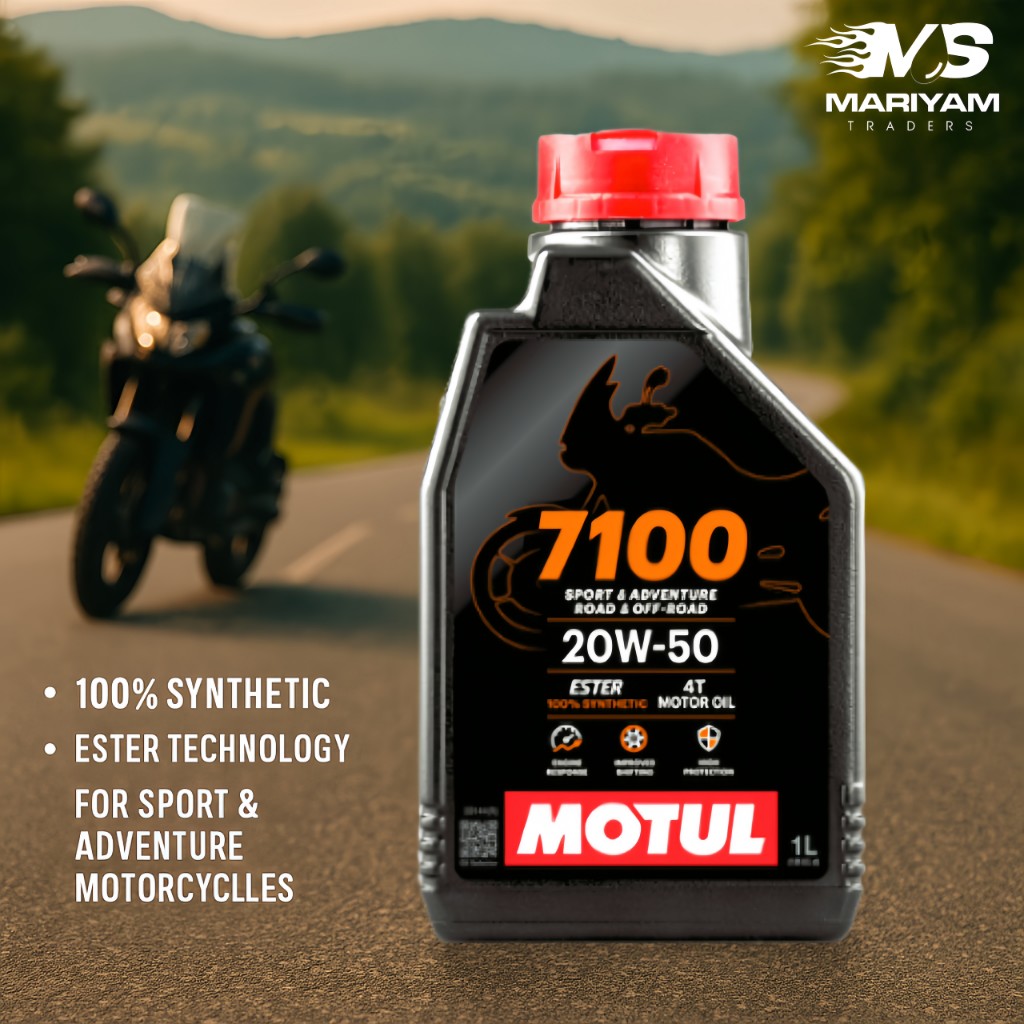 Motul 7100 4T 20W-50 100% Synthetic 1L